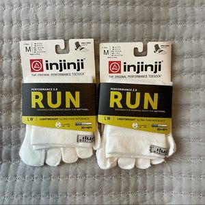 Injinji running socks (2-Pack) NWT